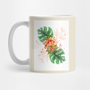 Flower print Mug